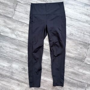 MonoB Black High-Waisted Leggings